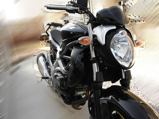 グラディウス650インプレ: フロントタイヤの向くままにS グラディウス650インプレ: フロントタイヤの向くままにS